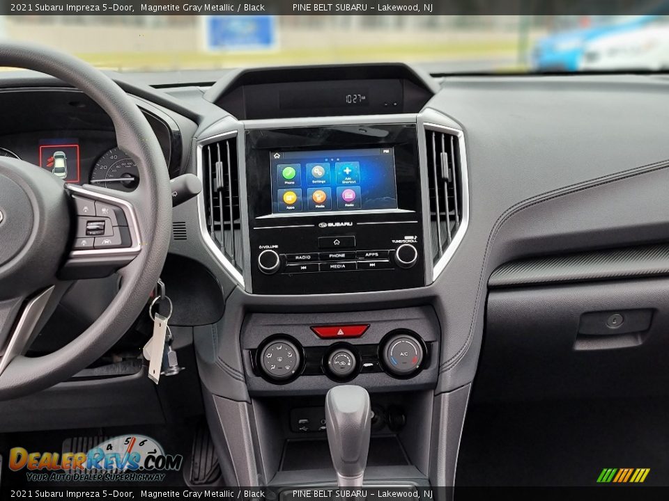 2021 Subaru Impreza 5-Door Magnetite Gray Metallic / Black Photo #10