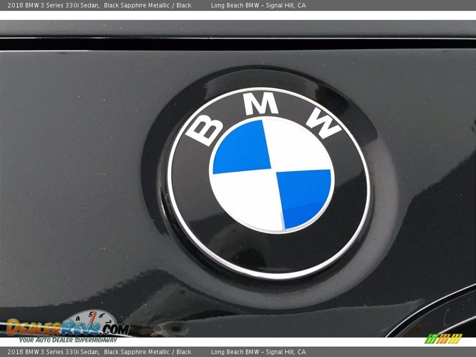 2018 BMW 3 Series 330i Sedan Black Sapphire Metallic / Black Photo #33