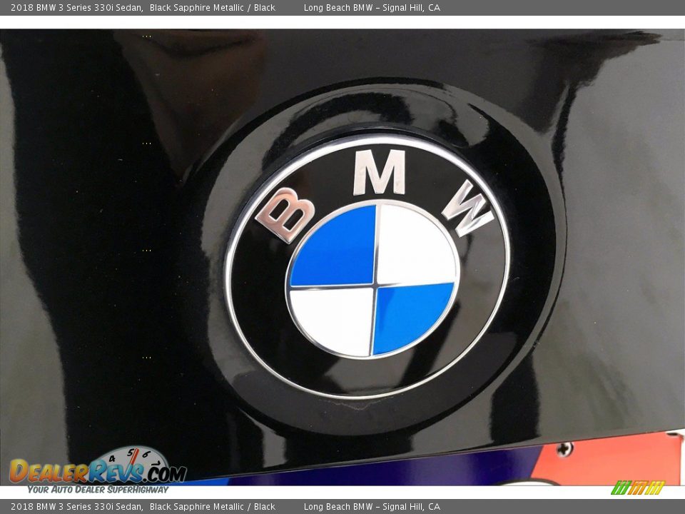 2018 BMW 3 Series 330i Sedan Black Sapphire Metallic / Black Photo #34