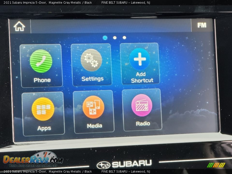 2021 Subaru Impreza 5-Door Magnetite Gray Metallic / Black Photo #14