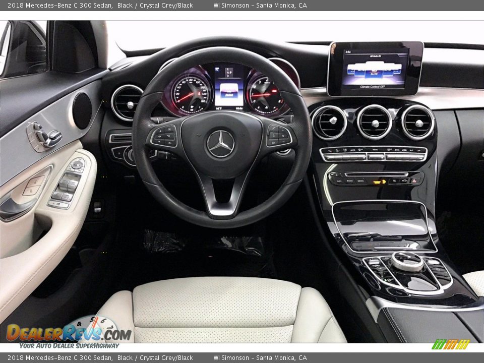 Dashboard of 2018 Mercedes-Benz C 300 Sedan Photo #4