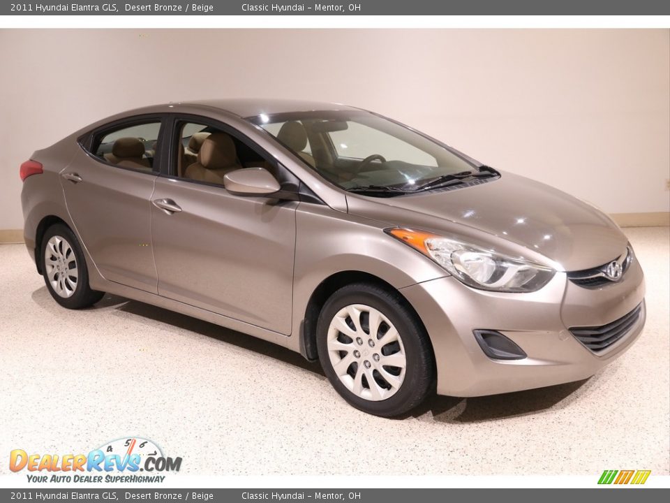 2011 Hyundai Elantra GLS Desert Bronze / Beige Photo #1