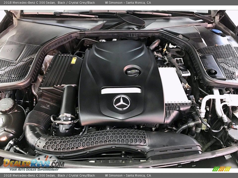 2018 Mercedes-Benz C 300 Sedan 2.0 Liter Turbocharged DOHC 16-Valve VVT 4 Cylinder Engine Photo #9