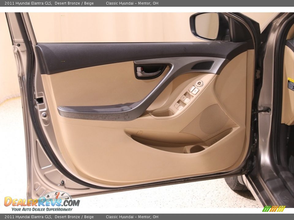 2011 Hyundai Elantra GLS Desert Bronze / Beige Photo #4