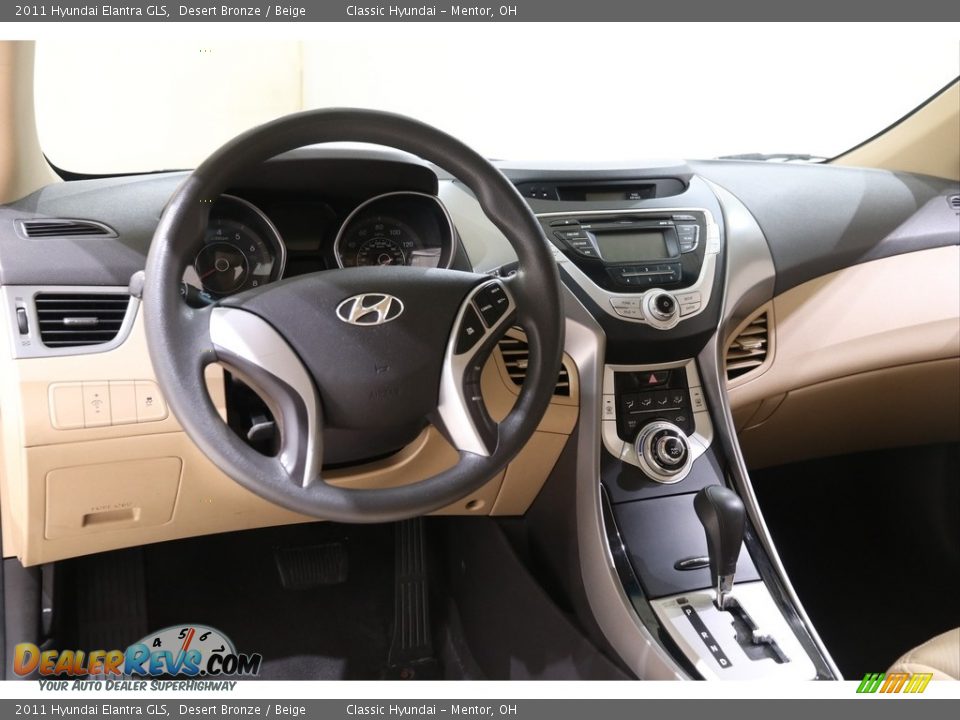 2011 Hyundai Elantra GLS Desert Bronze / Beige Photo #6