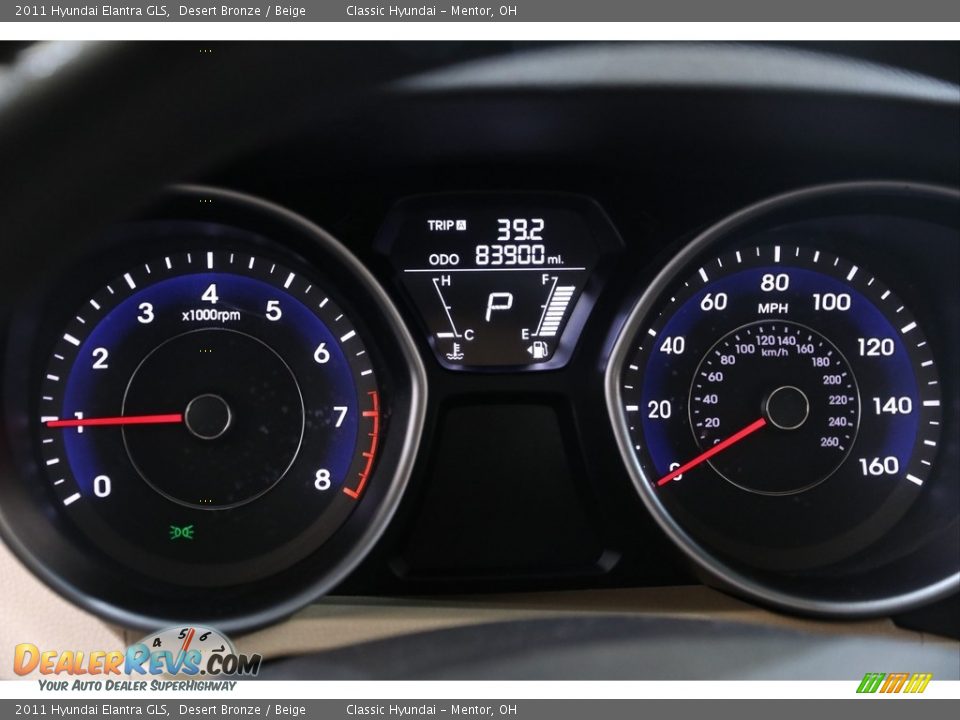 2011 Hyundai Elantra GLS Desert Bronze / Beige Photo #8