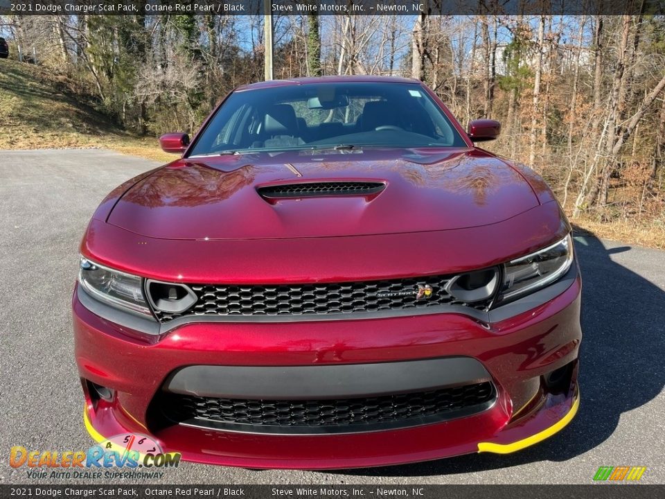 2021 Dodge Charger Scat Pack Octane Red Pearl / Black Photo #3