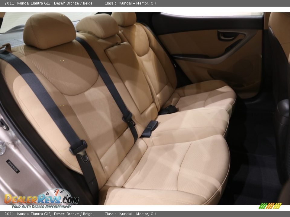 2011 Hyundai Elantra GLS Desert Bronze / Beige Photo #14