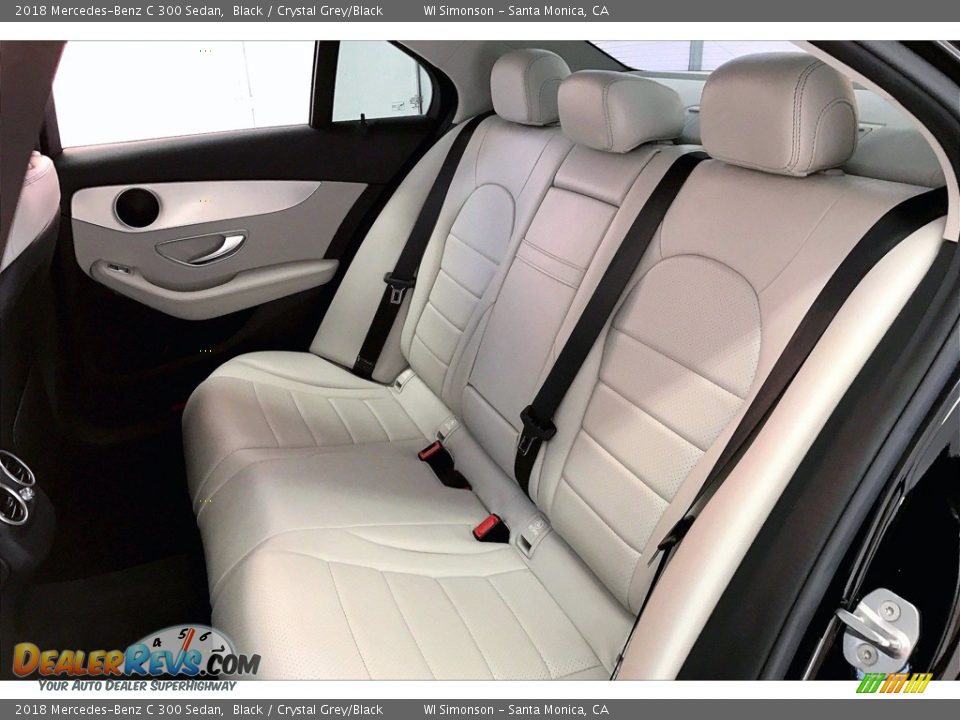 Rear Seat of 2018 Mercedes-Benz C 300 Sedan Photo #20