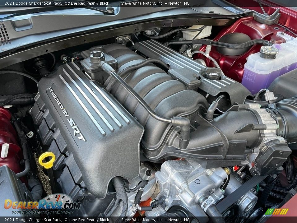 2021 Dodge Charger Scat Pack 392 SRT 6.4 Liter HEMI OHV-16 Valve VVT MDS V8 Engine Photo #9
