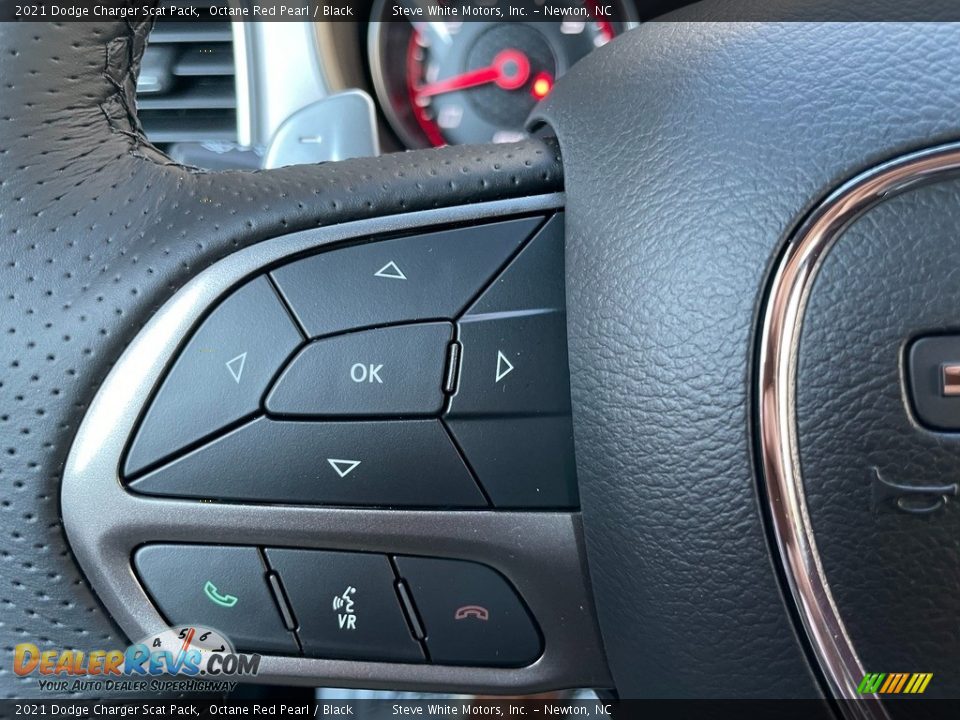 2021 Dodge Charger Scat Pack Steering Wheel Photo #19