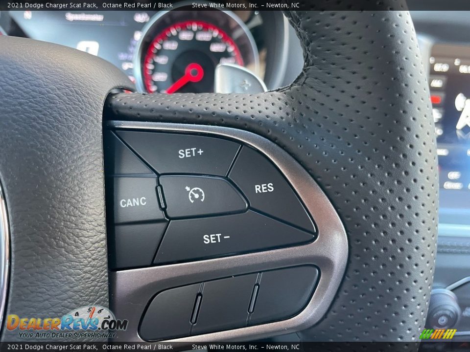 2021 Dodge Charger Scat Pack Steering Wheel Photo #20