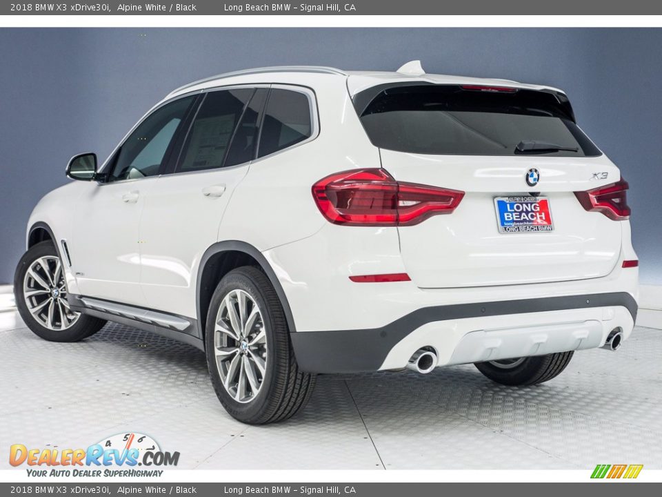 2018 BMW X3 xDrive30i Alpine White / Black Photo #4