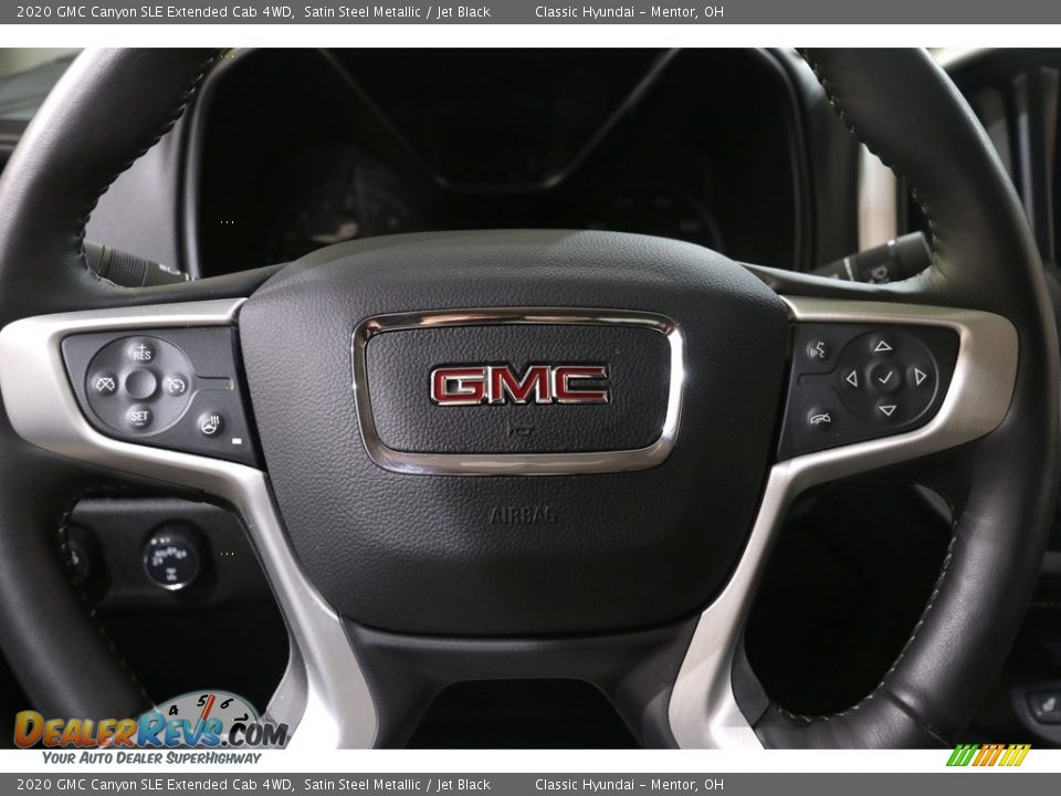 2020 GMC Canyon SLE Extended Cab 4WD Steering Wheel Photo #7