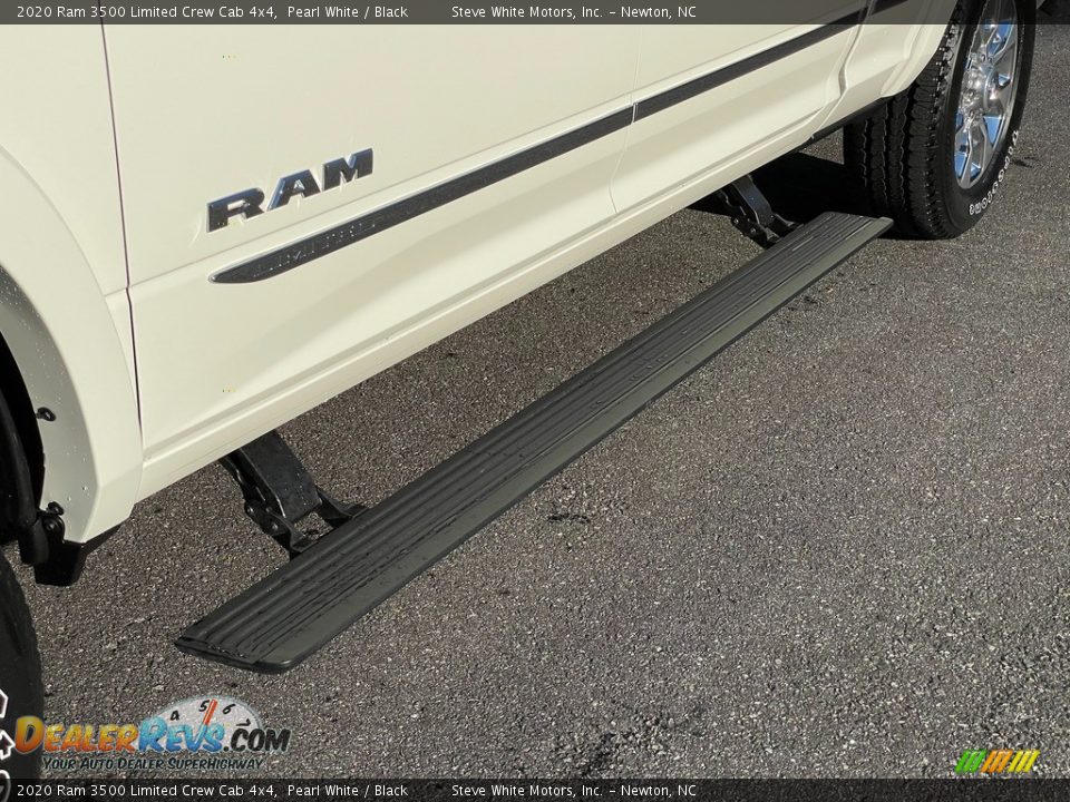 2020 Ram 3500 Limited Crew Cab 4x4 Pearl White / Black Photo #2