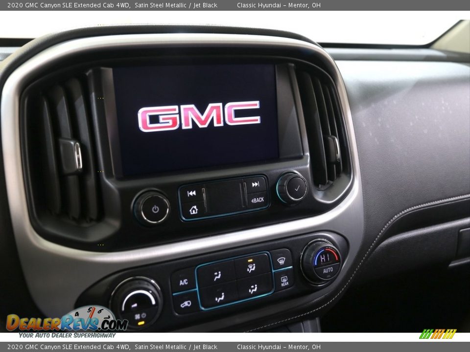 2020 GMC Canyon SLE Extended Cab 4WD Satin Steel Metallic / Jet Black Photo #9