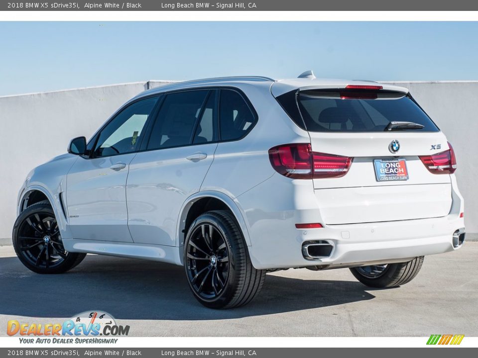 2018 BMW X5 sDrive35i Alpine White / Black Photo #3