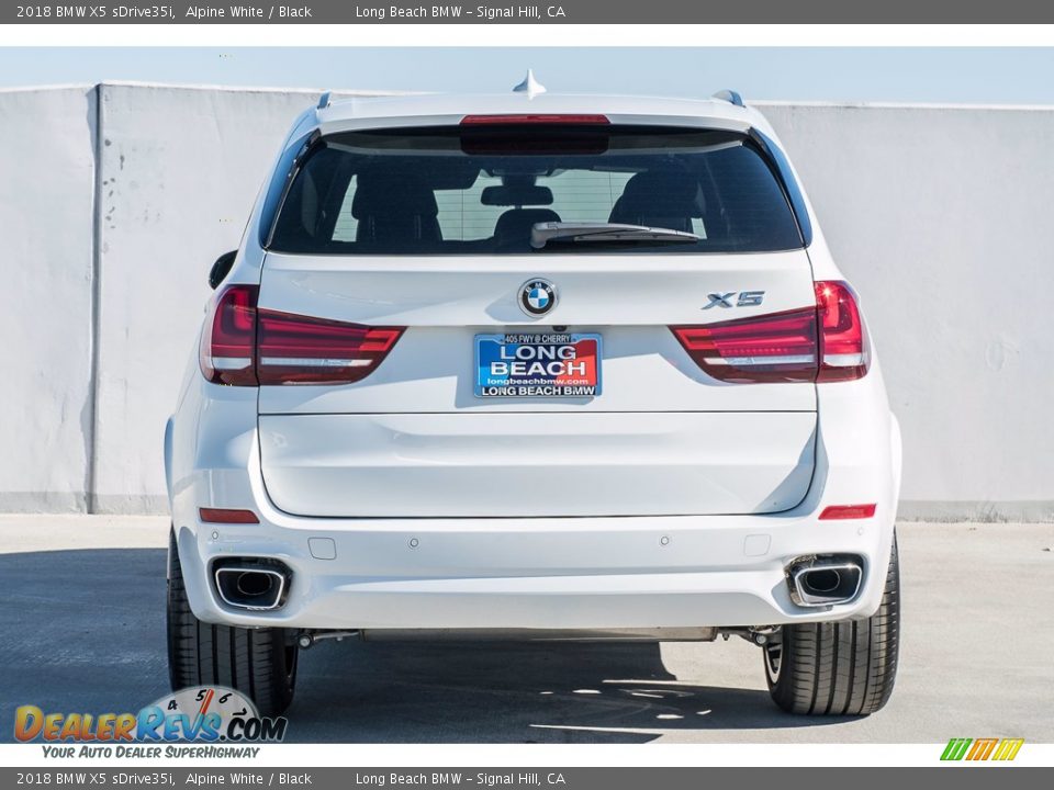 2018 BMW X5 sDrive35i Alpine White / Black Photo #4