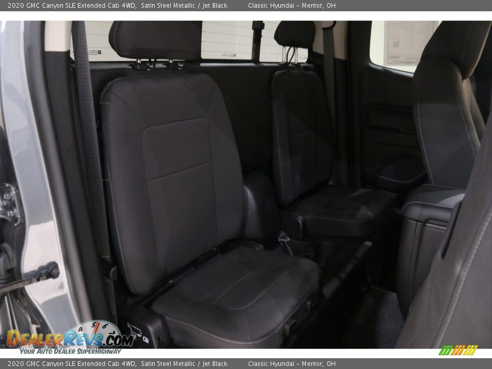 2020 GMC Canyon SLE Extended Cab 4WD Satin Steel Metallic / Jet Black Photo #21