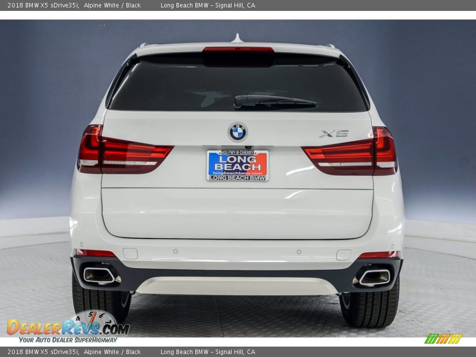 2018 BMW X5 sDrive35i Alpine White / Black Photo #3