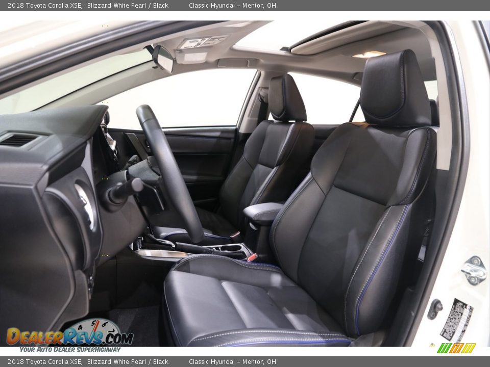 2018 Toyota Corolla XSE Blizzard White Pearl / Black Photo #5