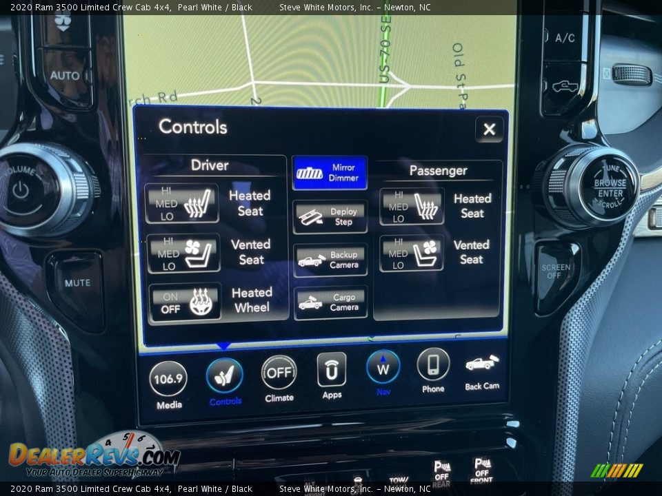 Controls of 2020 Ram 3500 Limited Crew Cab 4x4 Photo #31