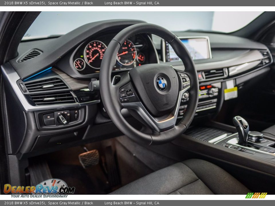 2018 BMW X5 sDrive35i Space Gray Metallic / Black Photo #6