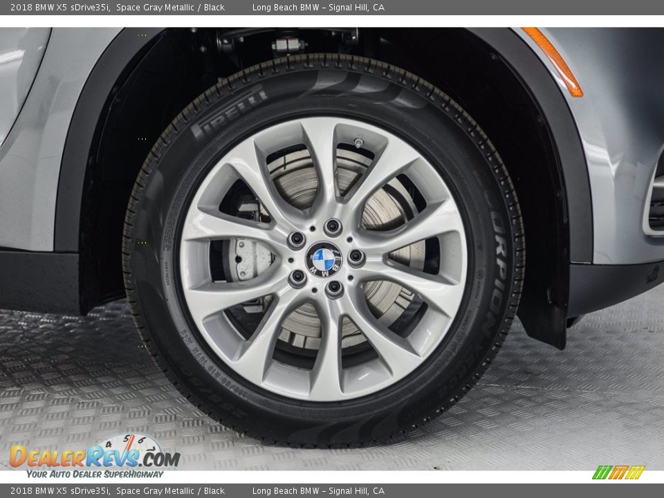 2018 BMW X5 sDrive35i Space Gray Metallic / Black Photo #9