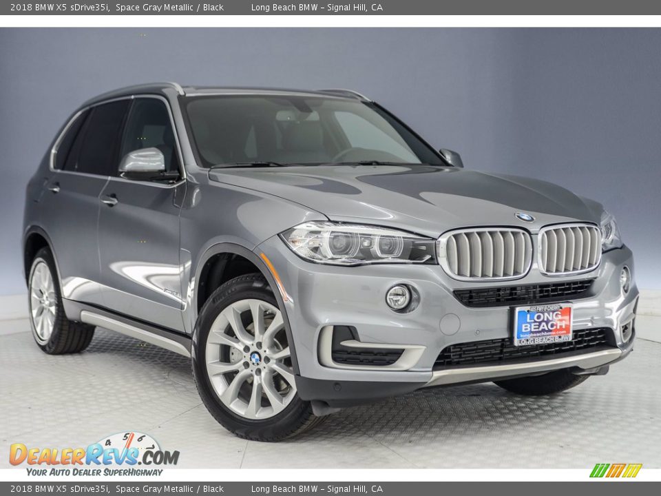 2018 BMW X5 sDrive35i Space Gray Metallic / Black Photo #11