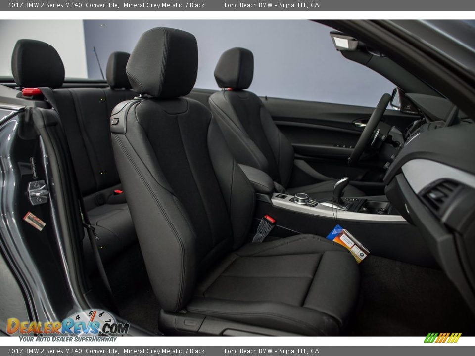 Front Seat of 2017 BMW 2 Series M240i Convertible Photo #2