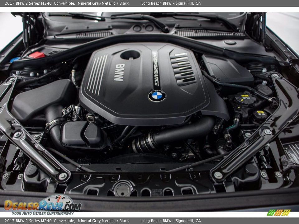 2017 BMW 2 Series M240i Convertible 3.0 Liter DI TwinPower Turbocharged DOHC 24-Valve VVT Inline 6 Cylinder Engine Photo #8