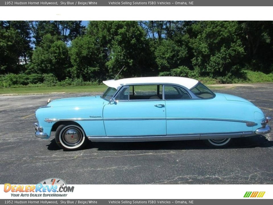 Sky Blue 1952 Hudson Hornet Hollywood Photo #1