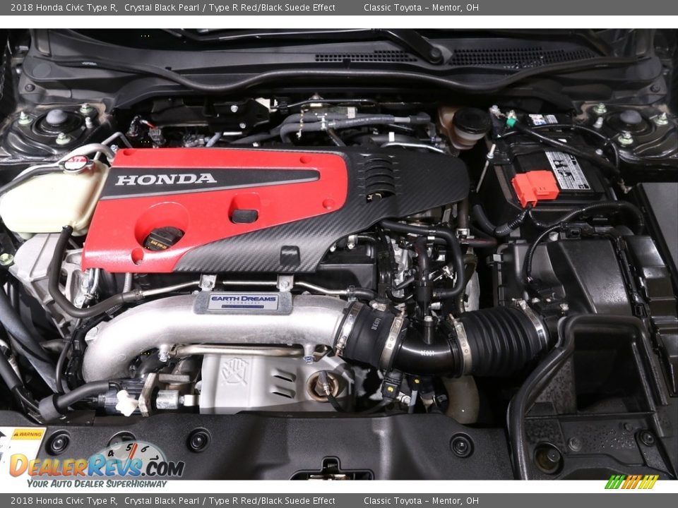 2018 Honda Civic Type R 2.0 Liter Turbocharged DOHC 16-Valve VTEC 4 Cylinder Engine Photo #23