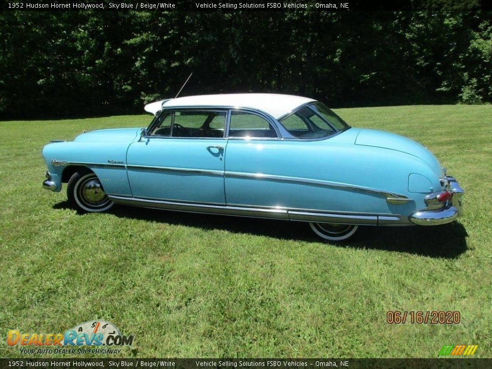 Sky Blue 1952 Hudson Hornet Hollywood Photo #7