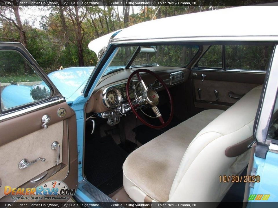 Beige/White Interior - 1952 Hudson Hornet Hollywood Photo #13