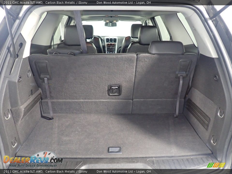2011 GMC Acadia SLT AWD Carbon Black Metallic / Ebony Photo #5