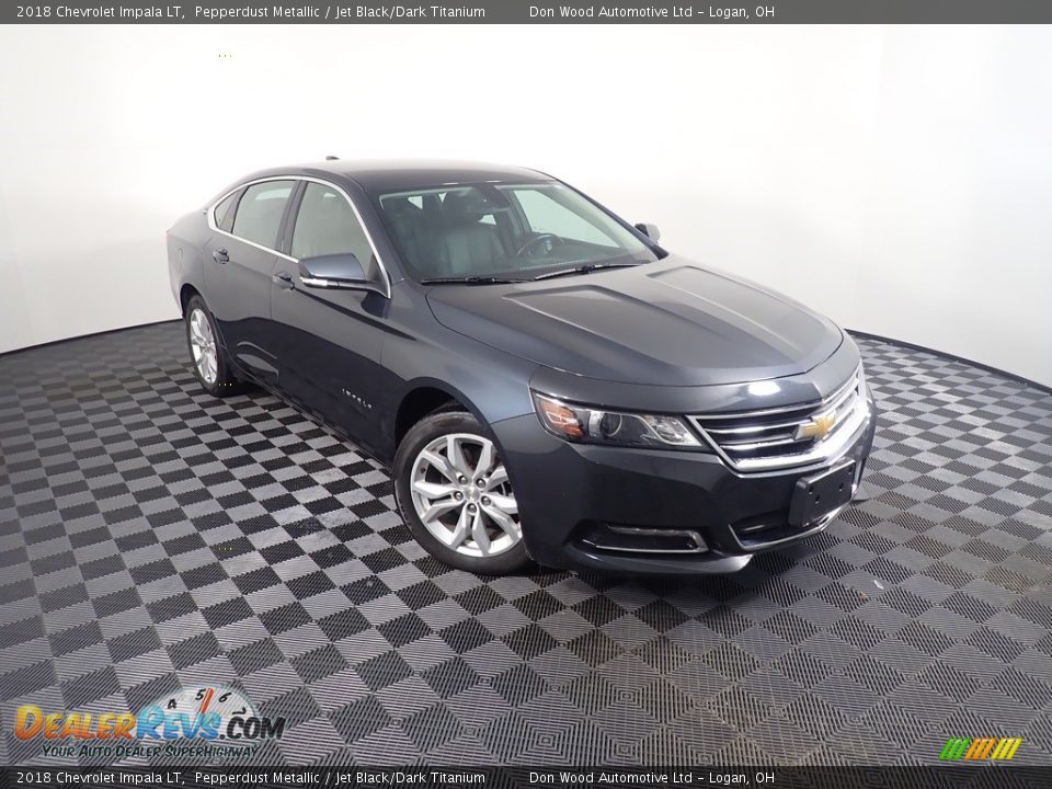 2018 Chevrolet Impala LT Pepperdust Metallic / Jet Black/Dark Titanium Photo #3