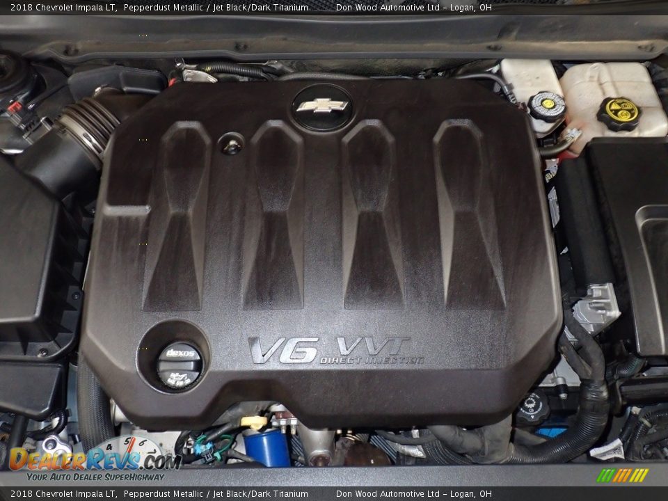 2018 Chevrolet Impala LT Pepperdust Metallic / Jet Black/Dark Titanium Photo #4