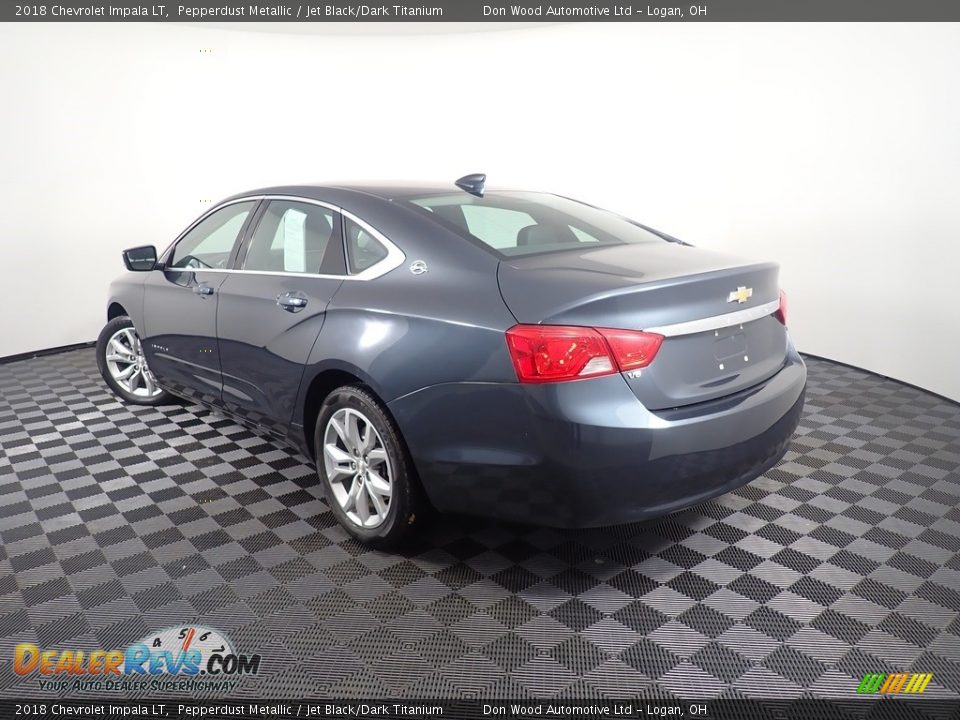 2018 Chevrolet Impala LT Pepperdust Metallic / Jet Black/Dark Titanium Photo #5
