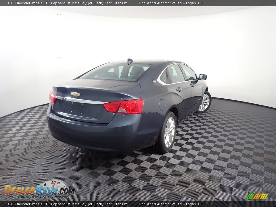 2018 Chevrolet Impala LT Pepperdust Metallic / Jet Black/Dark Titanium Photo #8
