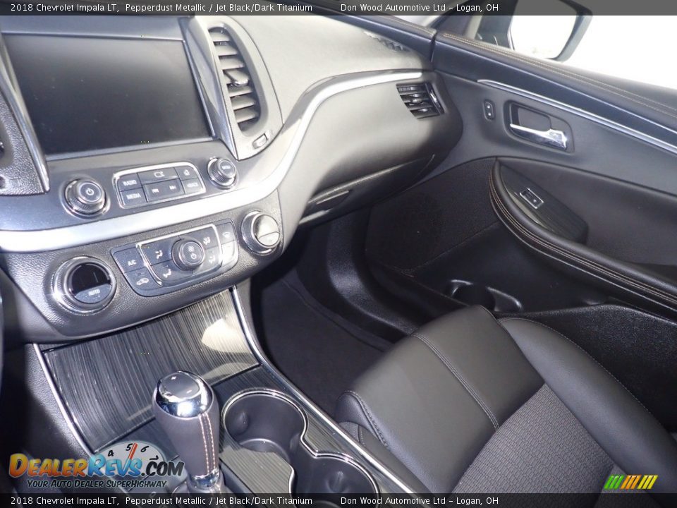 2018 Chevrolet Impala LT Pepperdust Metallic / Jet Black/Dark Titanium Photo #15