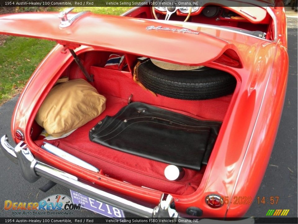 1954 Austin-Healey 100 Convertible Trunk Photo #12