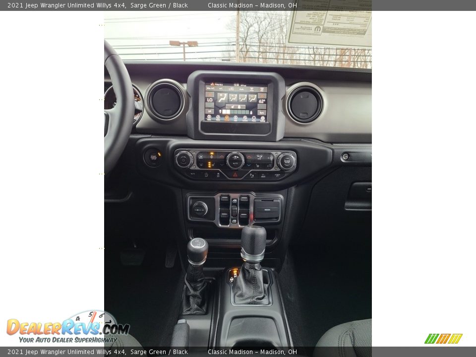 2021 Jeep Wrangler Unlimited Willys 4x4 Sarge Green / Black Photo #6