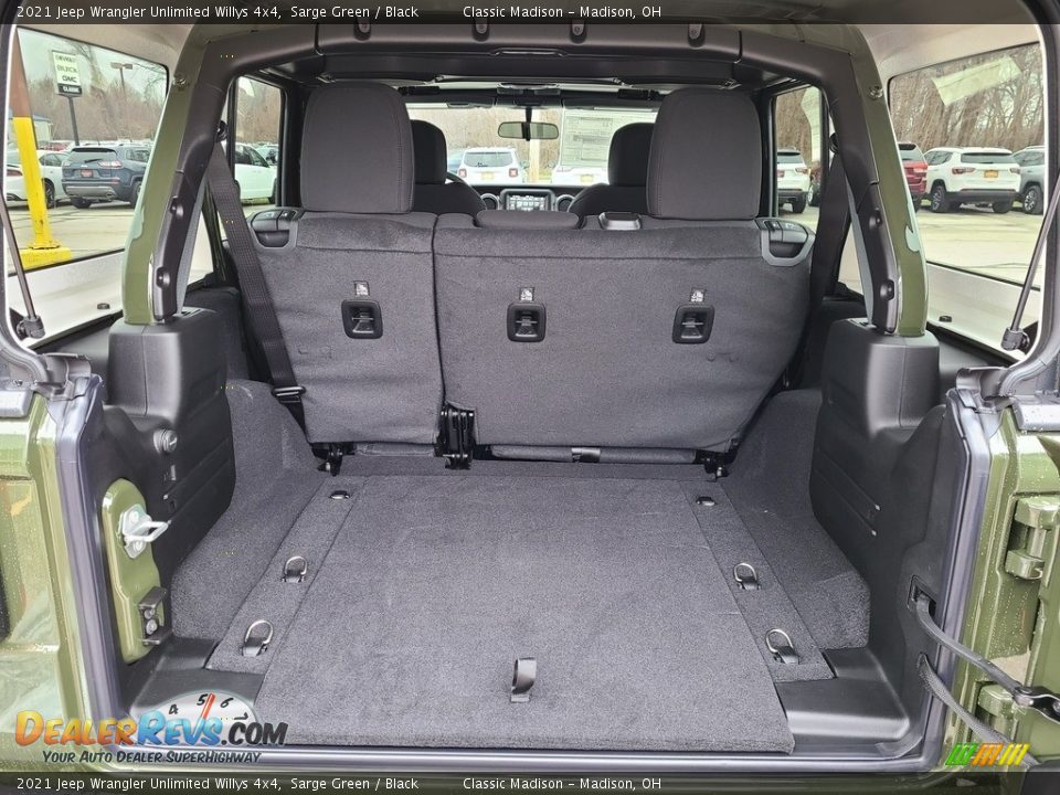 2021 Jeep Wrangler Unlimited Willys 4x4 Trunk Photo #12