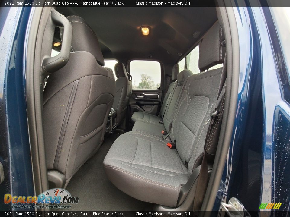 2021 Ram 1500 Big Horn Quad Cab 4x4 Patriot Blue Pearl / Black Photo #3