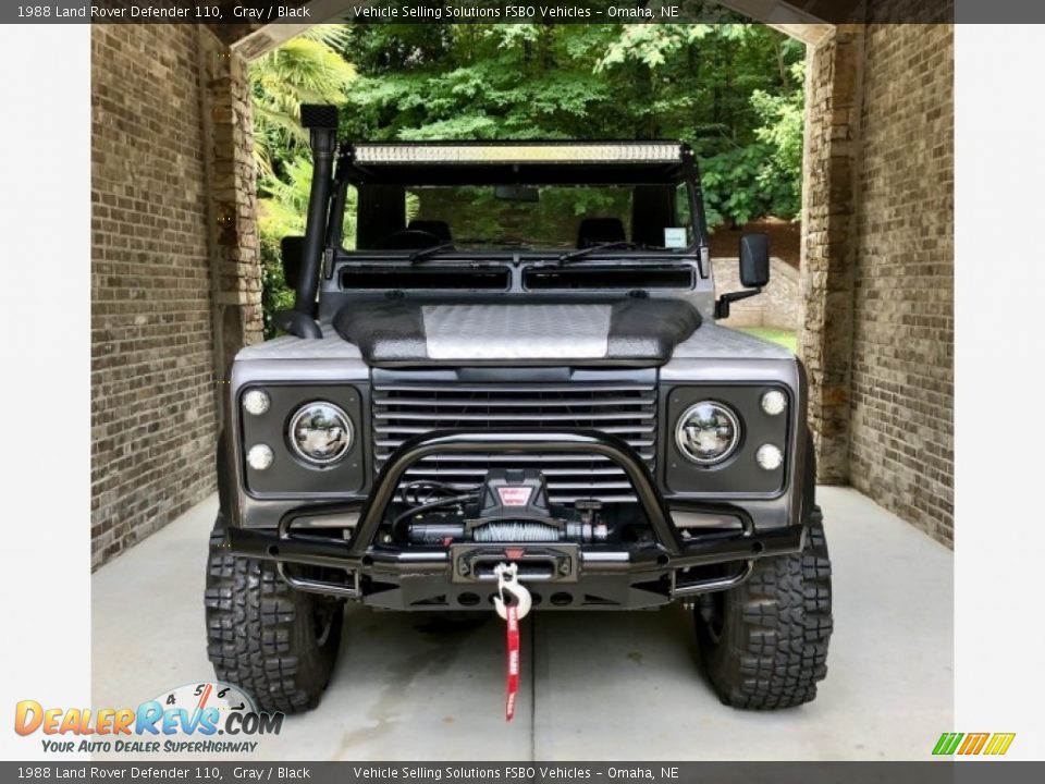 1988 Land Rover Defender 110 Gray / Black Photo #1