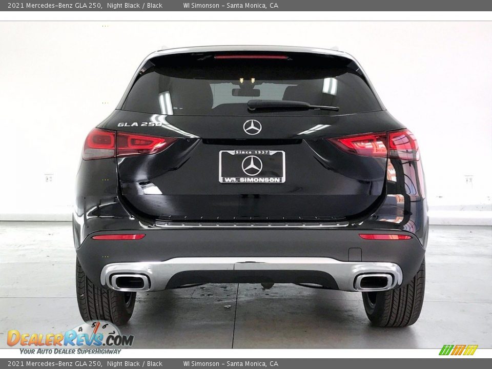 2021 Mercedes-Benz GLA 250 Night Black / Black Photo #3