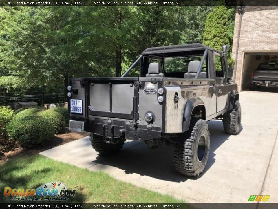 1988 Land Rover Defender 110 Gray / Black Photo #3