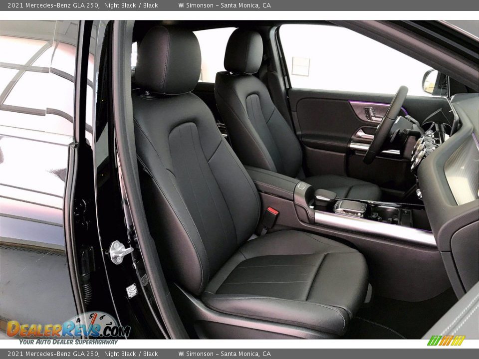 2021 Mercedes-Benz GLA 250 Night Black / Black Photo #5
