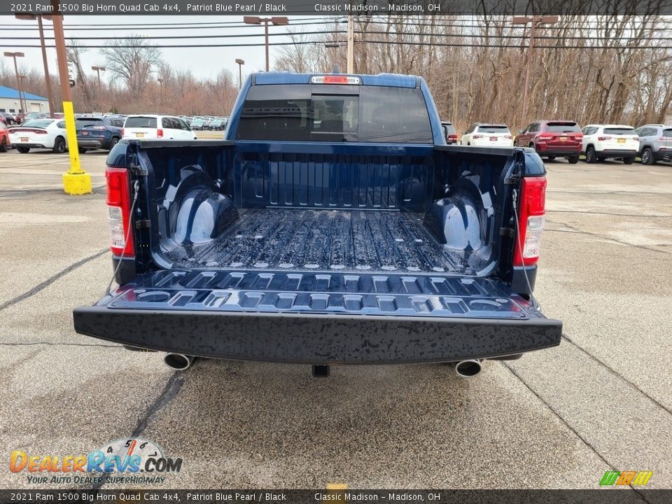 2021 Ram 1500 Big Horn Quad Cab 4x4 Patriot Blue Pearl / Black Photo #11